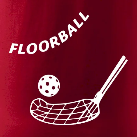 Floorball nápis šikmo