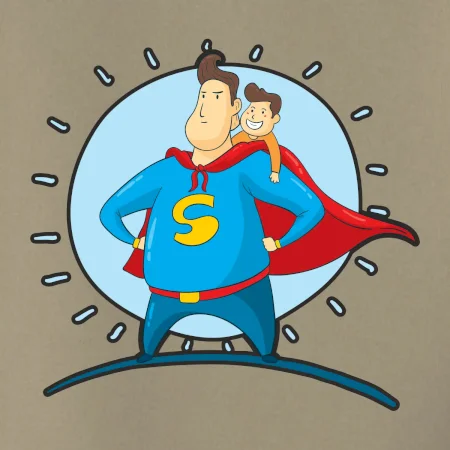 Táta superman - kluk