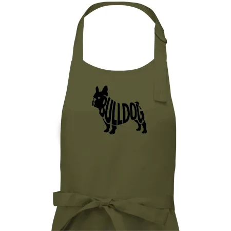 Bulldog  nápis v těle
