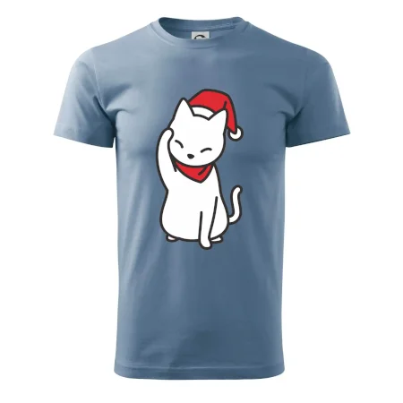Vánoční kočka mávající