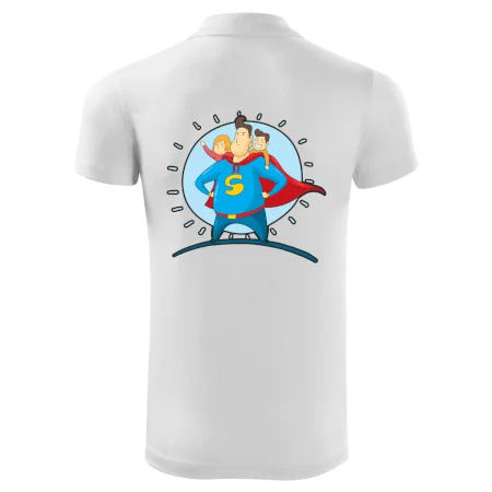 Táta superman - holka a kluk