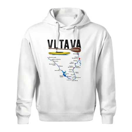 Mapa řeky Vltavy