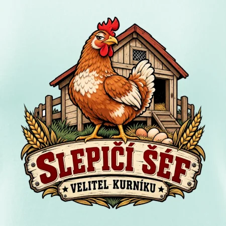Slepičí šéf velitel kurníku