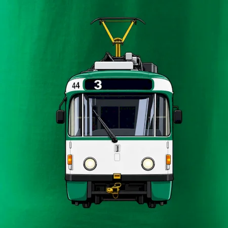 T3R SLF čelo tramvaje linka 3