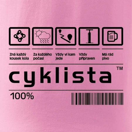 Čárový kód - Cyklista