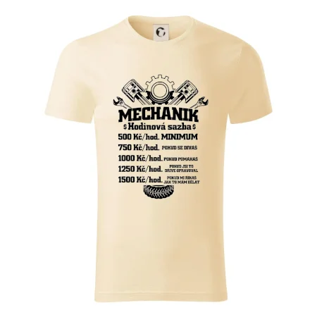 Mechanik - hodinová sazba