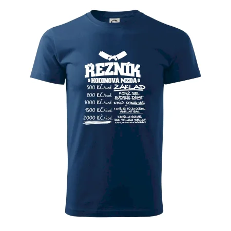 Hodinová mzda řezník