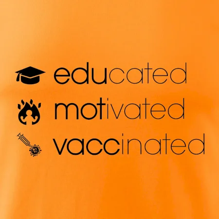Educated motivated vaccinated