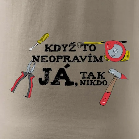 Když to neopravím já, tak nikdo barevné