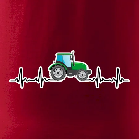 Traktor barevný ekg