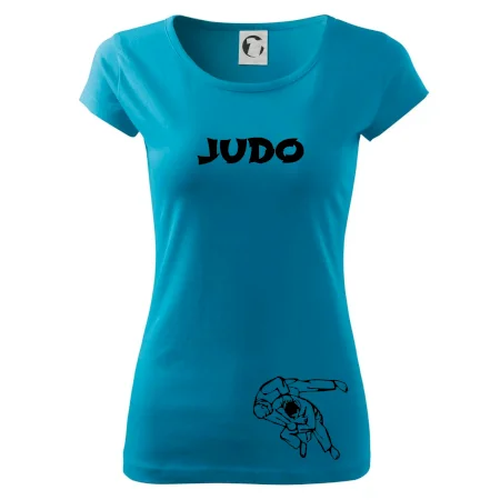 Judo nápis + postavy