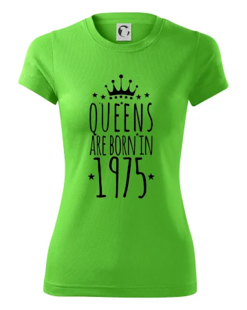 Queens are born in 1975