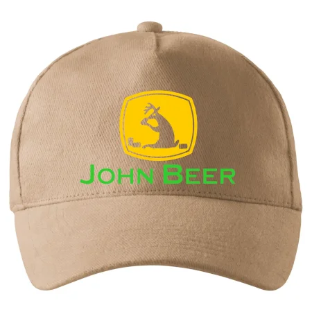 John Beer jelen s pivem