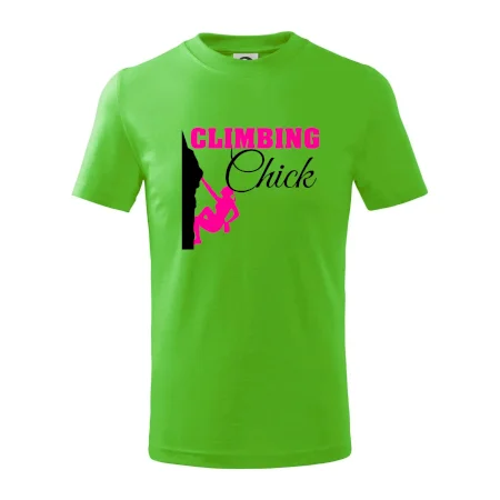Climbing chick