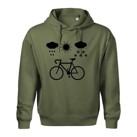 Cyklista za každého počasí