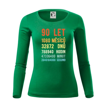 Narozeniny 90 přepočet času