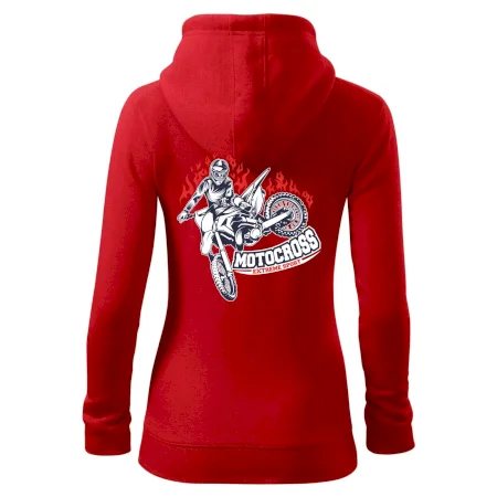 Motocross extreme sport fire