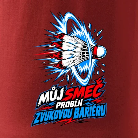 Badminton smeč a zvuková bariéra