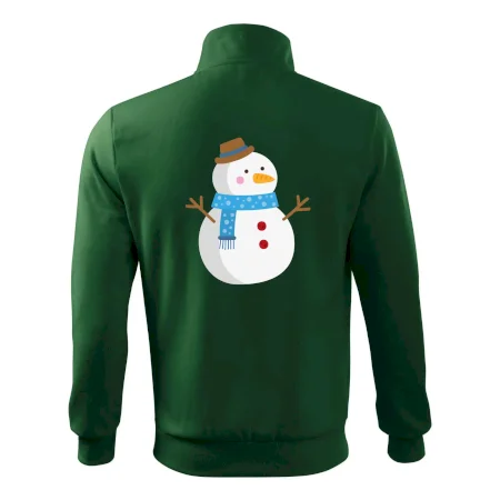 Sněhulák se šálou