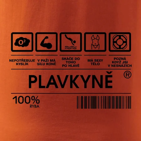 Čárový kód  - Plavkyně
