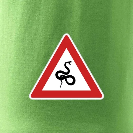 Dopravní značka - Pozor had