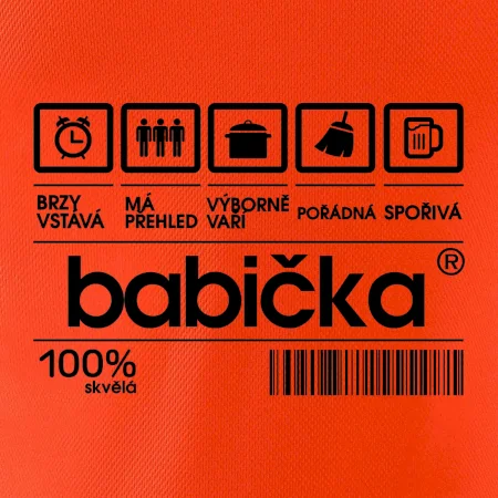 Čárový kód babička