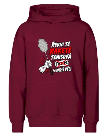 Badmintonová raketa není tenisová