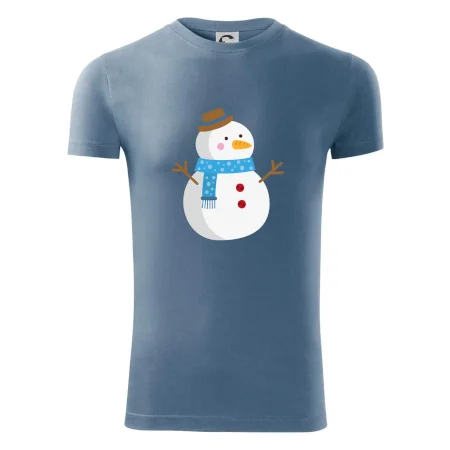 Sněhulák se šálou