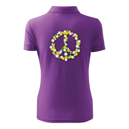 Peace symbol kopretiny