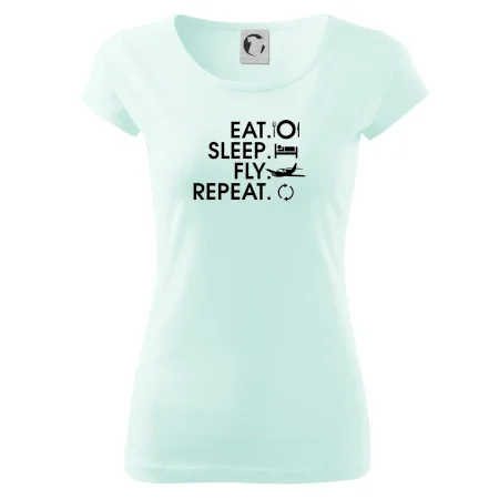 Eat sleep fly repeat