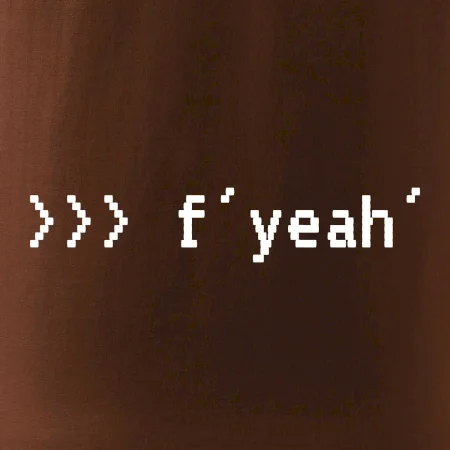 Python  f yeah