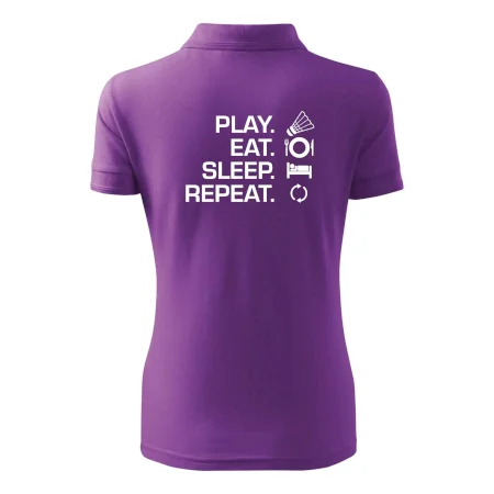 Play Eat Sleep Repeat badminton