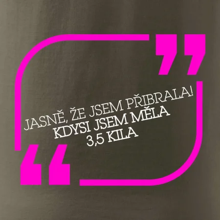Jasně, že jsem přibrala