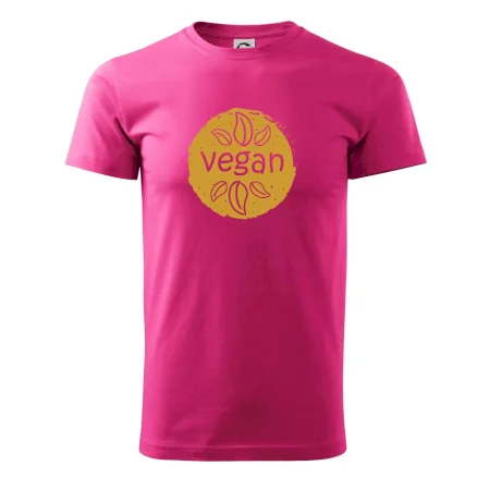 Vegan hnědá kruh