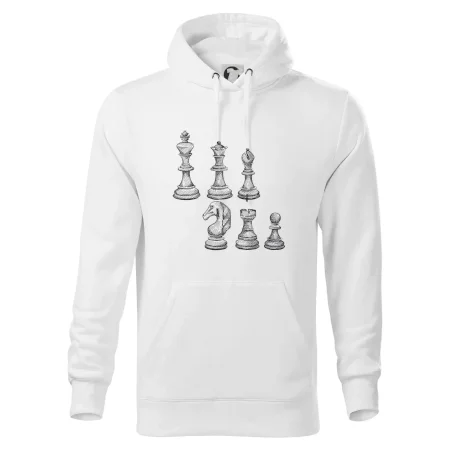 Šachové figurky kreslené