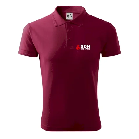SDH nápis (oheň, název sboru - vlastní nápis)