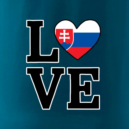 Love Slovenská vlajka