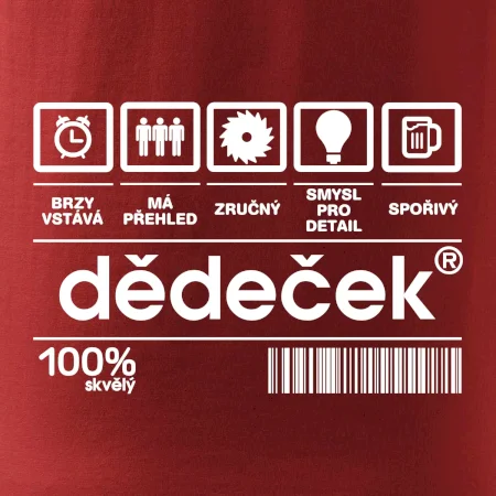 Čárový kód dědeček