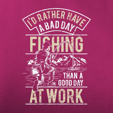 Fishing at work