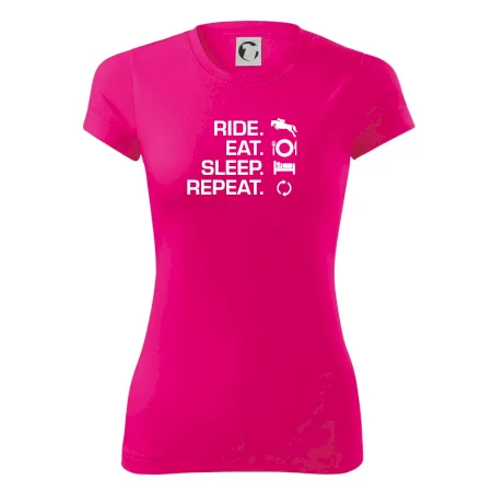 Ride Eat Sleep Repeat koně