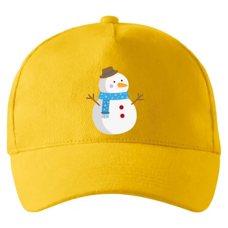 Sněhulák se šálou