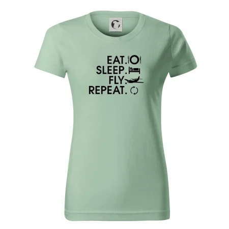Eat sleep fly repeat