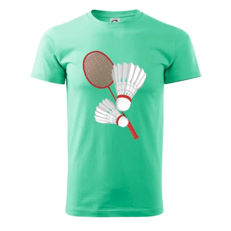 Badminton - pálka a košík