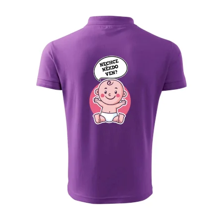 Nechce někdo ven - Triko pro porodní asistentku