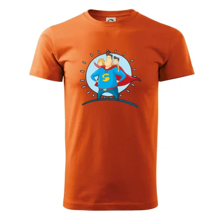 Táta superman - holka a kluk