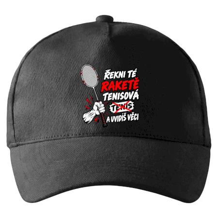 Badmintonová raketa není tenisová
