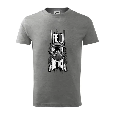 Černobílá maska field instinct paintball