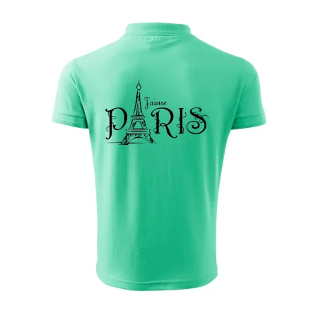Paris nápis Eiffelovka rovný