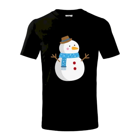 Sněhulák se šálou
