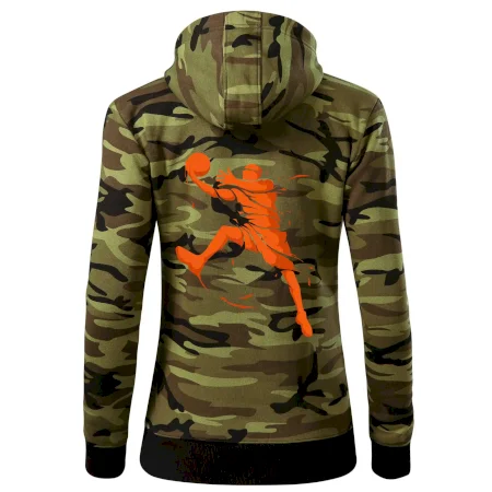 Basketball player splash